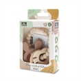 Silicone and Beech Teether “RABIT” Beige /package/